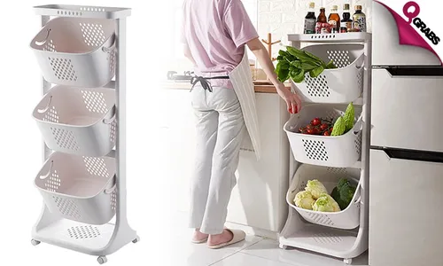 3-Tier Moving Storage Basket!